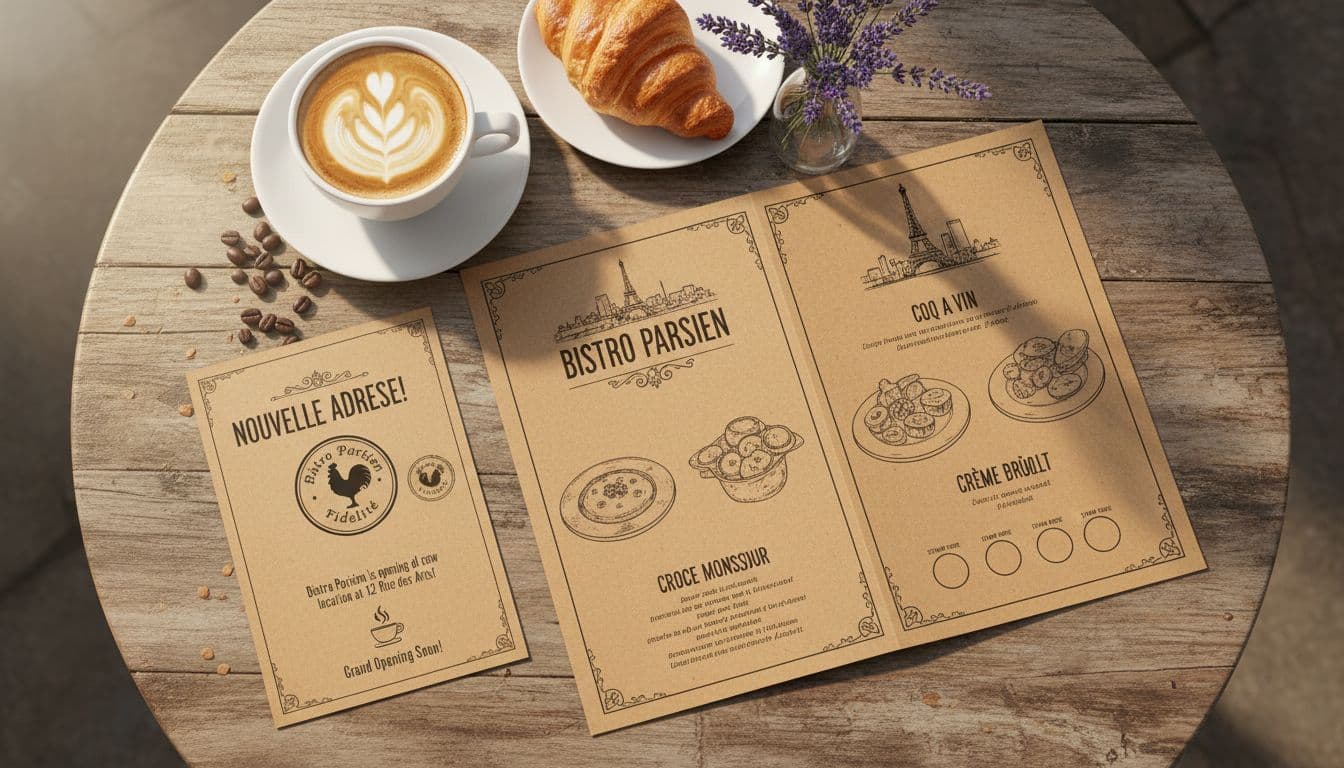 Bistro Parisien Print Materials